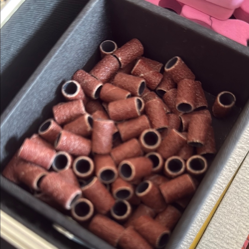 Brown Sanding Bands for Nail Drill